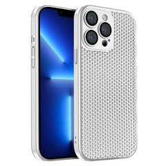 Honeycomb Radiating PC Phone Case, For iPhone 13 Pro Max, For iPhone 13 Pro, For iPhone 13, For iPhone 12