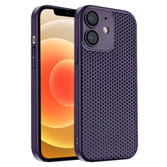 Honeycomb Radiating PC Phone Case, For iPhone 13 Pro Max, For iPhone 13 Pro, For iPhone 13, For iPhone 12