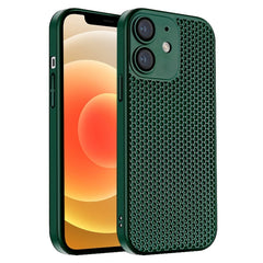 Honeycomb Radiating PC Phone Case, For iPhone 13 Pro Max, For iPhone 13 Pro, For iPhone 13, For iPhone 12