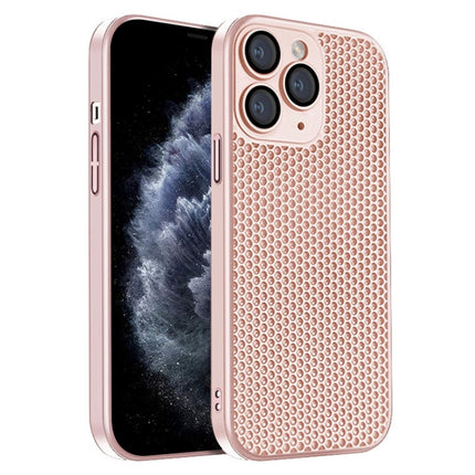 Honeycomb Radiating PC Phone Case, For iPhone 12 Pro, For iPhone 11 Pro Max, For iPhone 11
