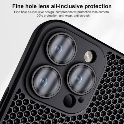 Honeycomb Radiating PC Phone Case, For iPhone 12 Pro, For iPhone 11 Pro Max, For iPhone 11