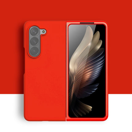 Silicone Skin Feel Folding Phone Case, For Samsung Galaxy Z Flip6 / Flip7 FE, For Samsung Galaxy Z Fold6, For Samsung Galaxy Z Fold5