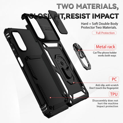 Sliding Camshield Holder Phone Case, For Motorola Moto G 5G 2022