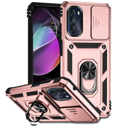 Sliding Camshield Holder Phone Case, For Motorola Moto G 5G 2022