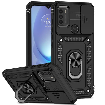 Sliding Camshield Holder Phone Case, For Motorola Moto G60s, For Motorola Moto G50, For Motorola One 5G Ace