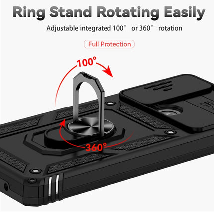 Sliding Camshield Holder Phone Case, For Motorola Moto G60s, For Motorola Moto G50, For Motorola One 5G Ace