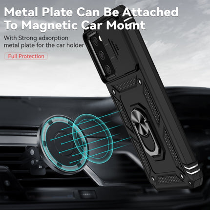 Sliding Camshield Holder Phone Case, For Samsung Galaxy A02s / A03s 165mm, For Samsung Galaxy A32 4G, For Samsung Galaxy A32 5G
