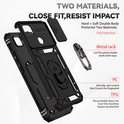 Sliding Camshield Holder Phone Case, For Samsung Galaxy A03, For Samsung Galaxy A03 166mm, For Samsung Galaxy A02s / A03s 164mm