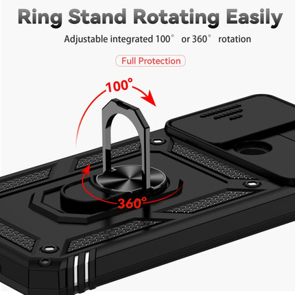 Sliding Camshield Holder Phone Case, For Samsung Galaxy A03, For Samsung Galaxy A03 166mm, For Samsung Galaxy A02s / A03s 164mm