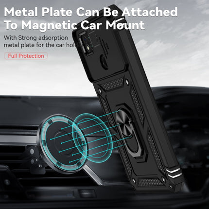 Sliding Camshield Holder Phone Case, For Samsung Galaxy A03, For Samsung Galaxy A03 166mm, For Samsung Galaxy A02s / A03s 164mm
