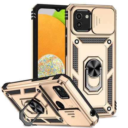Sliding Camshield Holder Phone Case, For Samsung Galaxy A03, For Samsung Galaxy A03 166mm, For Samsung Galaxy A02s / A03s 164mm