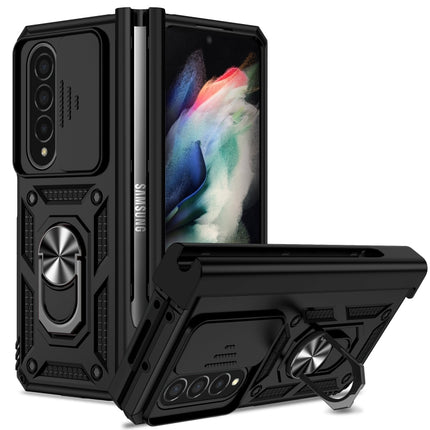 Sliding Camshield Holder Phone Case, For Samsung Galaxy Z Fold4, For Samsung Galaxy Z Flip4, For Samsung Galaxy M33
