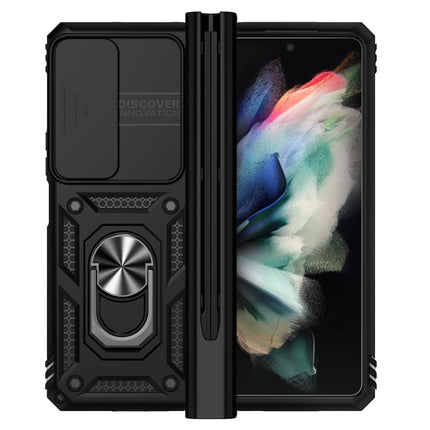 Sliding Camshield Holder Phone Case, For Samsung Galaxy Z Fold4, For Samsung Galaxy Z Flip4, For Samsung Galaxy M33
