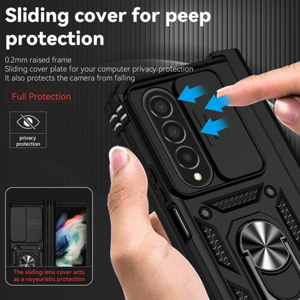 Sliding Camshield Holder Phone Case, For Samsung Galaxy Z Fold4, For Samsung Galaxy Z Flip4, For Samsung Galaxy M33
