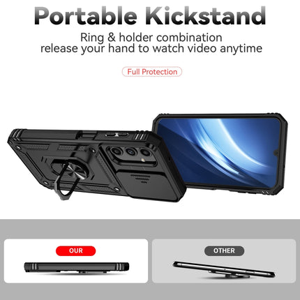 Sliding Camshield Holder Phone Case, For Samsung Galaxy A24, For Samsung Galaxy A34 5G, For Samsung Galaxy A04