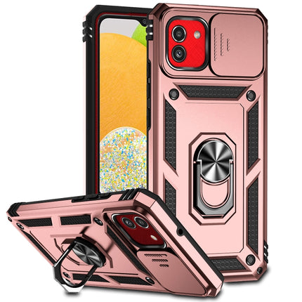 Sliding Camshield Holder Phone Case, For Samsung Galaxy A03, For Samsung Galaxy A03 166mm, For Samsung Galaxy A02s / A03s 164mm