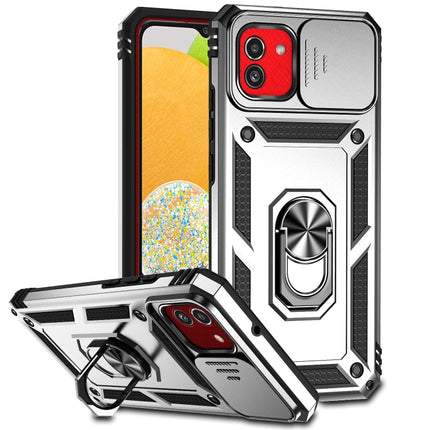 Sliding Camshield Holder Phone Case, For Samsung Galaxy A03, For Samsung Galaxy A03 166mm, For Samsung Galaxy A02s / A03s 164mm