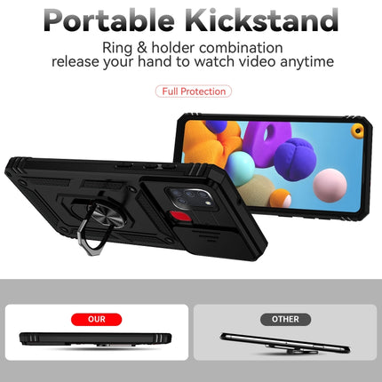 Sliding Camshield Holder Phone Case, For Samsung Galaxy A21s, For Samsung Galaxy S20 Ultra, For Samsung Galaxy S20
