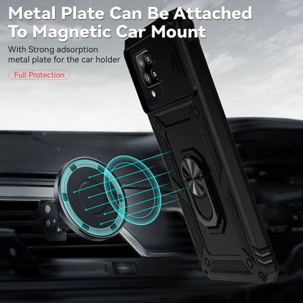 Sliding Camshield Holder Phone Case, For Samsung Galaxy A42 5G, For Samsung Galaxy Note20 Ultra, For Samsung Galaxy Note20