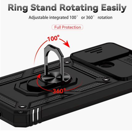 Sliding Camshield Holder Phone Case, For Xiaomi Redmi 10A, For Xiaomi Redmi 10C, For Xiaomi Redmi Note 11E
