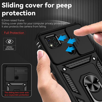 Sliding Camshield Holder Phone Case, For Xiaomi Redmi 10A, For Xiaomi Redmi 10C, For Xiaomi Redmi Note 11E