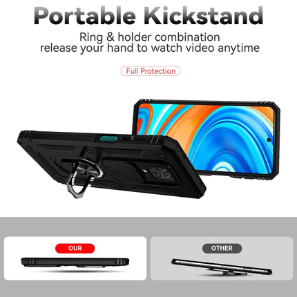 Sliding Camshield Holder Phone Case, For Xiaomi Redmi Note 9 Pro, For Xiaomi Redmi Note 8 Pro