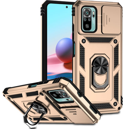 Sliding Camshield Holder Phone Case, For Xiaomi Redmi Note 10 Pro, For Xiaomi Redmi Note 10, For Xiaomi Poco X3