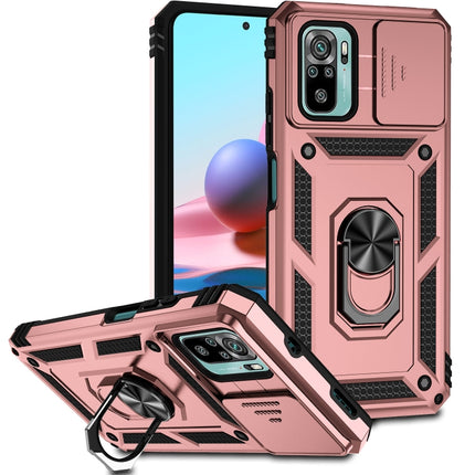 Sliding Camshield Holder Phone Case, For Xiaomi Redmi Note 10 Pro, For Xiaomi Redmi Note 10, For Xiaomi Poco X3