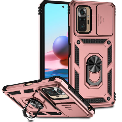 Sliding Camshield Holder Phone Case, For Xiaomi Redmi Note 10 Pro, For Xiaomi Redmi Note 10, For Xiaomi Poco X3