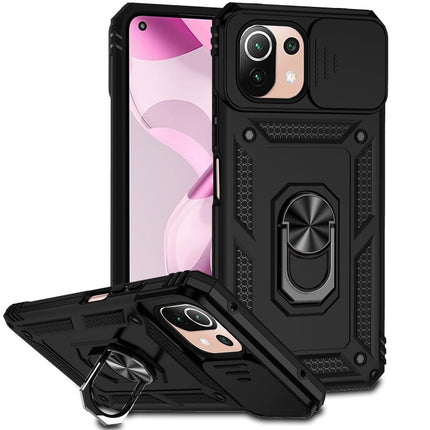 Sliding Camshield Holder Phone Case, For Xiaomi 12 Pro, For Xiaomi 12, For Xiaomi 11 Lite