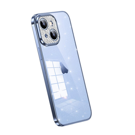 SULADA Electroplated Transparent Glittery TPU Phone Case, For iPhone 14 Plus, For iPhone 15 Pro Max, For iPhone 15 Pro, For iPhone 14, For iPhone 15 Plus, For iPhone 14 Pro