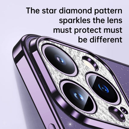 SULADA Electroplated Transparent Glittery TPU Phone Case, For iPhone 14 Pro Max, For iPhone 15, For iPhone 13 Pro Max, For iPhone 13 Pro, For iPhone 13, For iPhone 12
