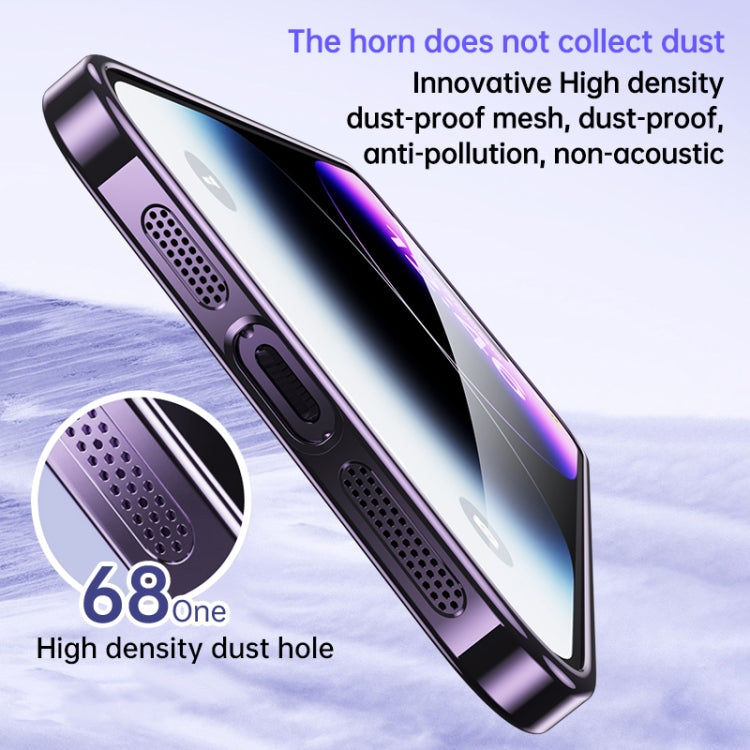 SULADA Electroplated Transparent Glittery TPU Phone Case, For iPhone 14 Plus, For iPhone 15 Pro Max, For iPhone 15 Pro, For iPhone 14, For iPhone 15 Plus, For iPhone 14 Pro