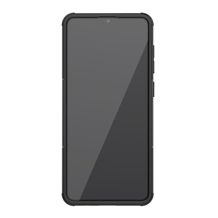 Tire Texture Shockproof TPU+PC Protective Case，with Holder