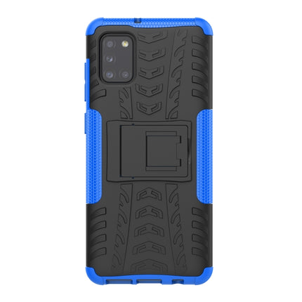 Tire Texture Shockproof TPU+PC Protective Case，with Holder