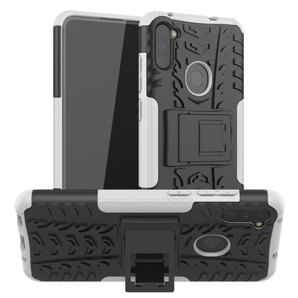 Tire Texture Shockproof TPU+PC Protective Case，with Holder