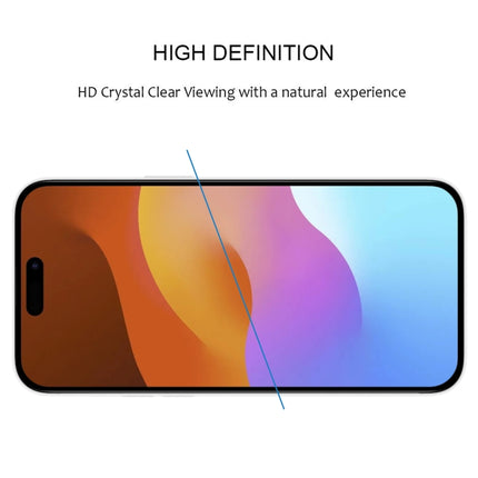 Full Glue Screen Tempered Glass Film, For iPhone 15 Pro Max, For iPhone 15 Pro, For iPhone 15 Plus, For iPhone 15