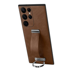SULADA PC Hybrid Leather Texture Skin Feel Shockproof Phone Case, For Samsung Galaxy S25 5G, For Samsung Galaxy S25+ 5G, For Samsung Galaxy S25 Ultra 5G, For Samsung Galaxy S24 Ultra 5G