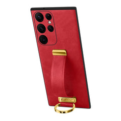 SULADA PC Hybrid Leather Texture Skin Feel Shockproof Phone Case, For Samsung Galaxy S25 5G, For Samsung Galaxy S25+ 5G, For Samsung Galaxy S25 Ultra 5G, For Samsung Galaxy S24 Ultra 5G