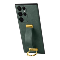 SULADA PC Hybrid Leather Texture Skin Feel Shockproof Phone Case, For Samsung Galaxy S25 5G, For Samsung Galaxy S25+ 5G, For Samsung Galaxy S25 Ultra 5G, For Samsung Galaxy S24 Ultra 5G