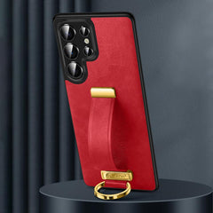 SULADA PC Hybrid Leather Texture Skin Feel Shockproof Phone Case, For Samsung Galaxy S25 5G, For Samsung Galaxy S25+ 5G, For Samsung Galaxy S25 Ultra 5G, For Samsung Galaxy S24 Ultra 5G