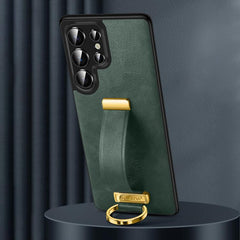 SULADA PC Hybrid Leather Texture Skin Feel Shockproof Phone Case, For Samsung Galaxy S25 5G, For Samsung Galaxy S25+ 5G, For Samsung Galaxy S25 Ultra 5G, For Samsung Galaxy S24 Ultra 5G