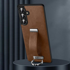SULADA PC Hybrid Leather Texture Skin Feel Shockproof Phone Case, For Samsung Galaxy S25 5G, For Samsung Galaxy S25+ 5G, For Samsung Galaxy S25 Ultra 5G, For Samsung Galaxy S24 Ultra 5G