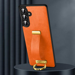 SULADA PC Hybrid Leather Texture Skin Feel Shockproof Phone Case, For Samsung Galaxy S25 5G, For Samsung Galaxy S25+ 5G, For Samsung Galaxy S25 Ultra 5G, For Samsung Galaxy S24 Ultra 5G