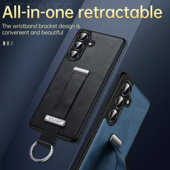 SULADA PC Hybrid Leather Texture Skin Feel Shockproof Phone Case, For Samsung Galaxy S25 5G, For Samsung Galaxy S25+ 5G, For Samsung Galaxy S25 Ultra 5G, For Samsung Galaxy S24 Ultra 5G