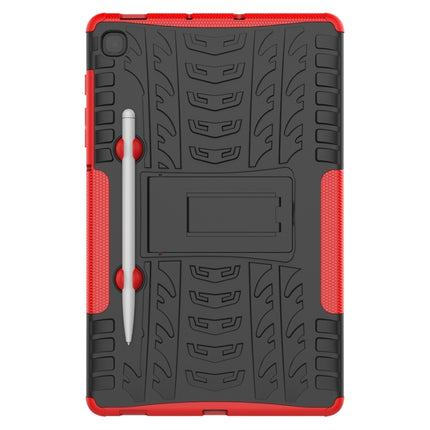 Tire Texture TPU+PC Shockproof Case  , with Holder & Pen Tray, For Samsung Galaxy S6 Lite