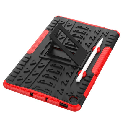 Tire Texture TPU+PC Shockproof Case  , with Holder & Pen Tray, For Samsung Galaxy S6 Lite