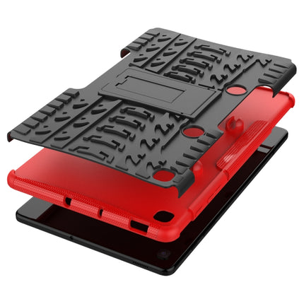Tire Texture TPU+PC Shockproof Case  , with Holder & Pen Tray, For Samsung Galaxy S6 Lite