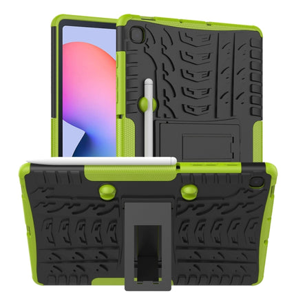 Tire Texture TPU+PC Shockproof Case  , with Holder & Pen Tray, For Samsung Galaxy S6 Lite