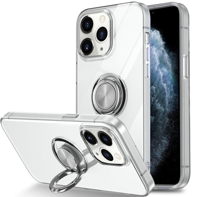 Ring Holder TPU Phone Case, For iPhone 15 Pro, For iPhone 15 Plus, For iPhone 14 Plus, For iPhone 14 Pro, For iPhone 13 Pro Max, For iPhone 13 Pro, For iPhone 13, For iPhone 12 Pro Max, For iPhone 12 Pro, For iPhone 11 Pro Max